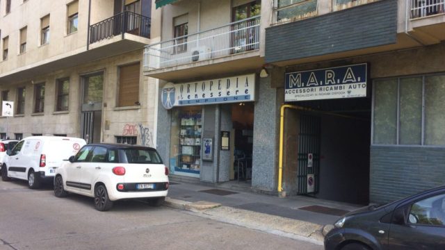 Negozio 100 mq Corso Sempione – Pier della Francesca